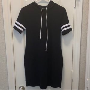 Black Hoodie Dress